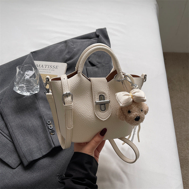 Pattern Vegetable Basket Hand Carrying Female Summer Fashion Soft Bucket Bags