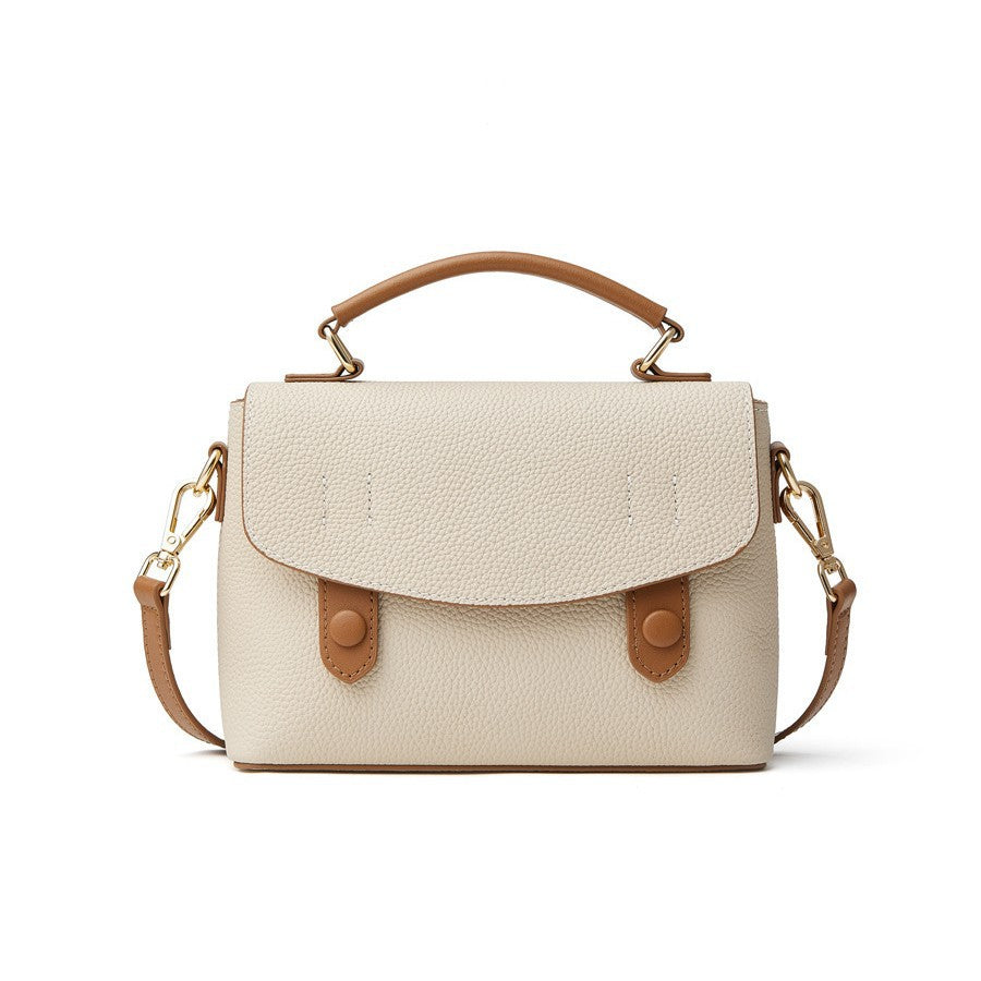 Women's First Layer Cowhide Popular Cambridge Winter Trendy Women's Messenger Bag