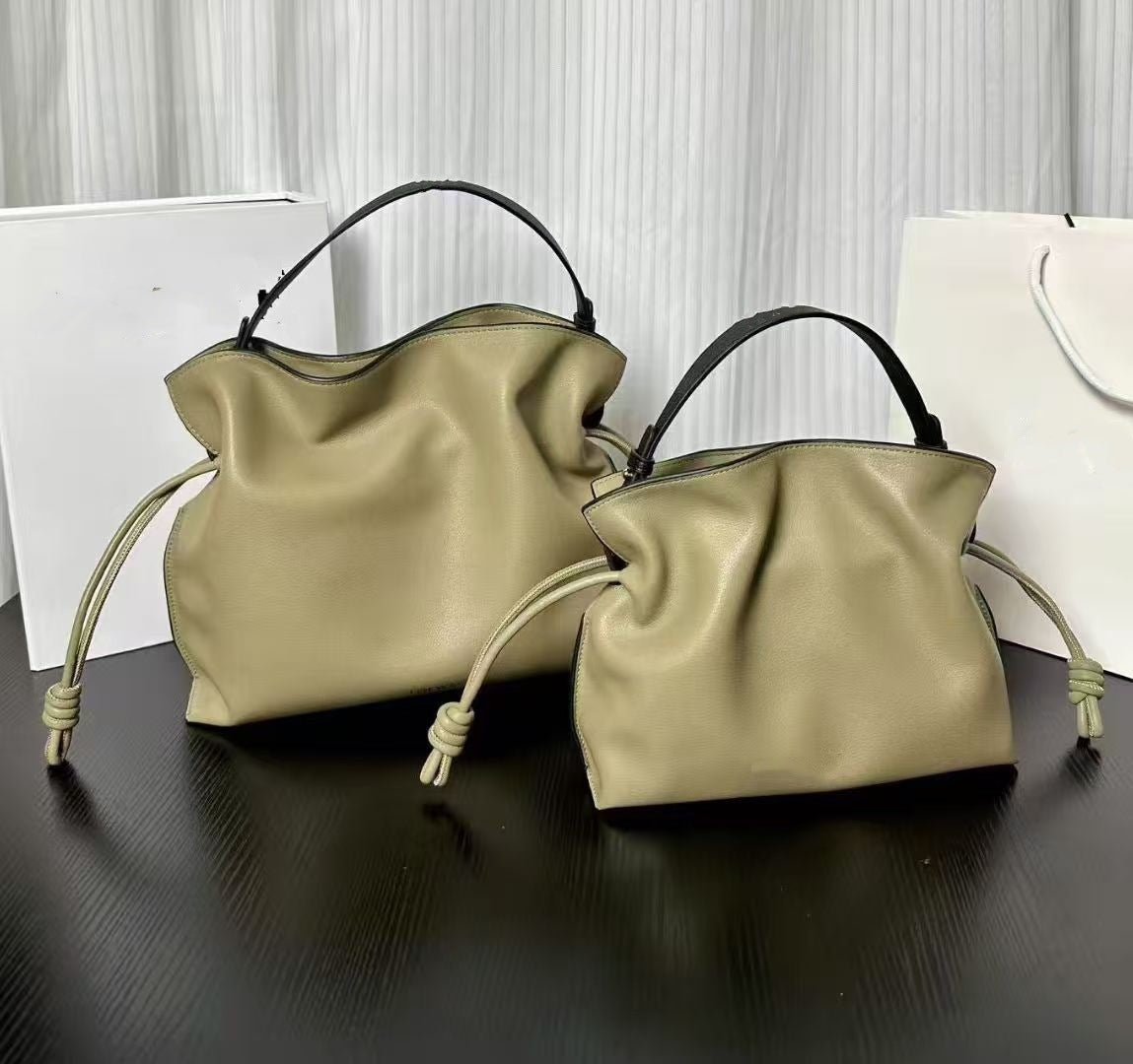Women's Clutch Drawstring Cloud High Sense Idle Bags
