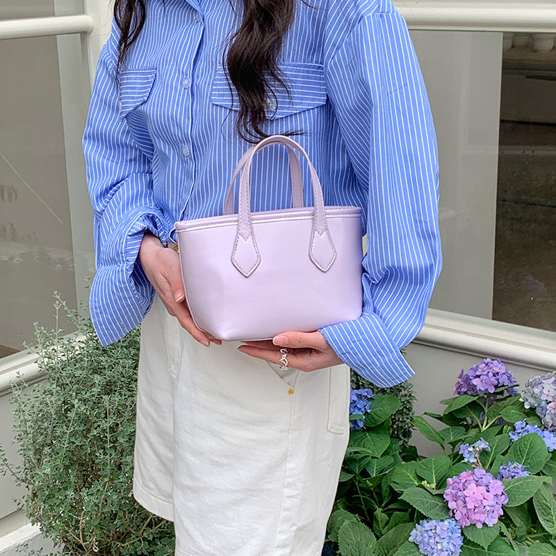 Women's Design High Texture Hand Holding Simple Women's Shoulder Bag