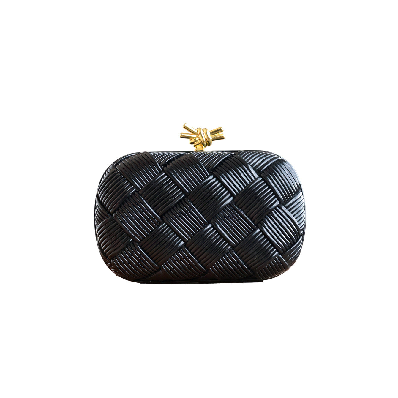 Women's Woven Clutch Fashion Banquet Dinner Chain Women's Handbag
