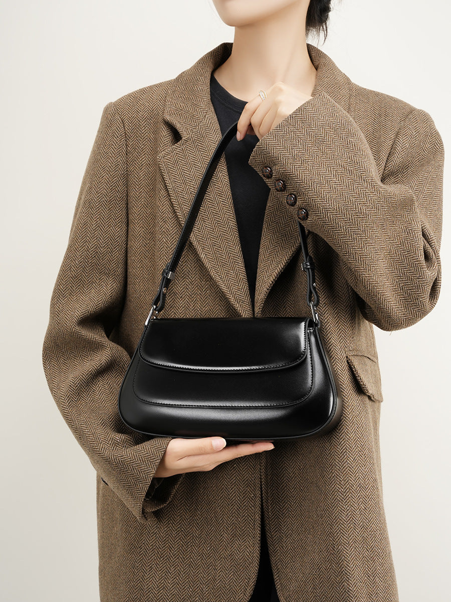 Women's Tide Genuine Leather High-grade Fashion Underarm Women's Shoulder Bag