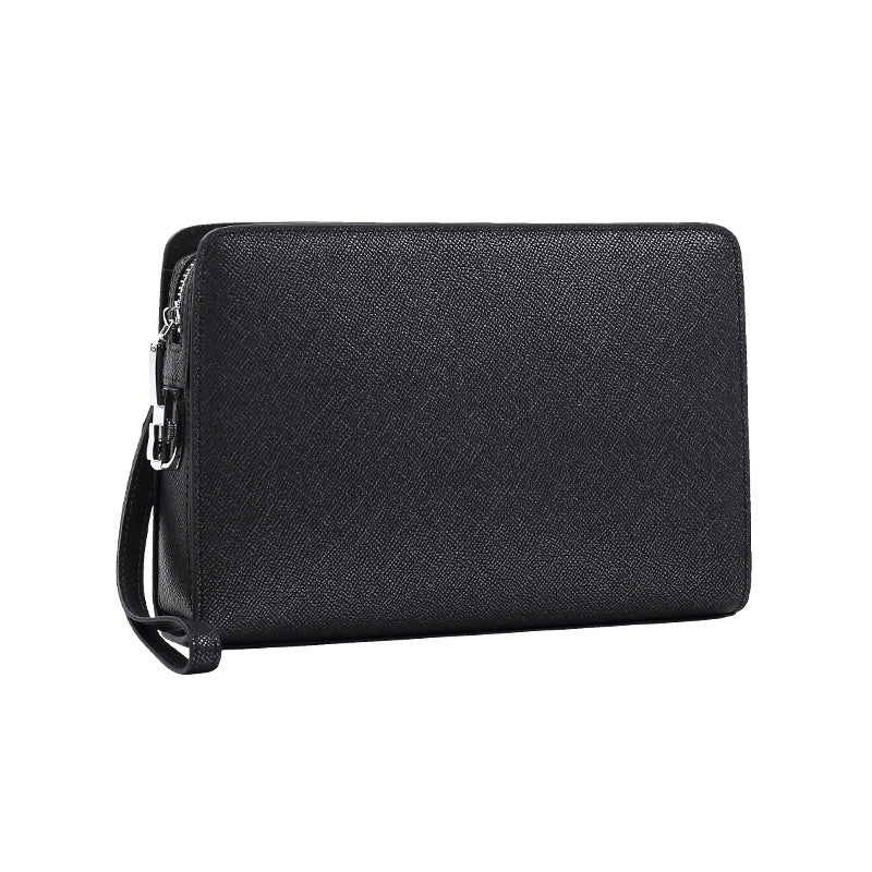 Men's Leather Password Advanced Sense Business Large Men's Clutch