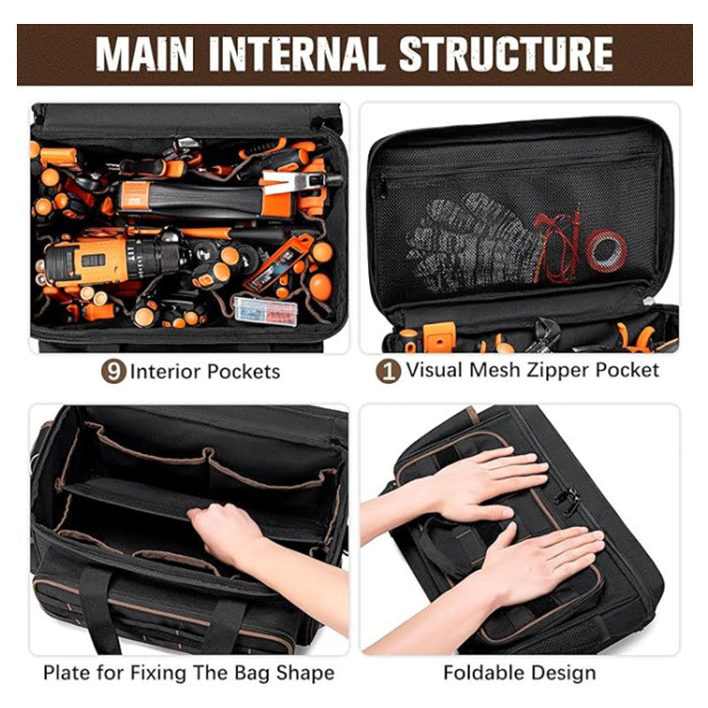 Thickening Oxford Cloth Inch Tool Kit Portable Women's Chest Bag, Fanny Pack