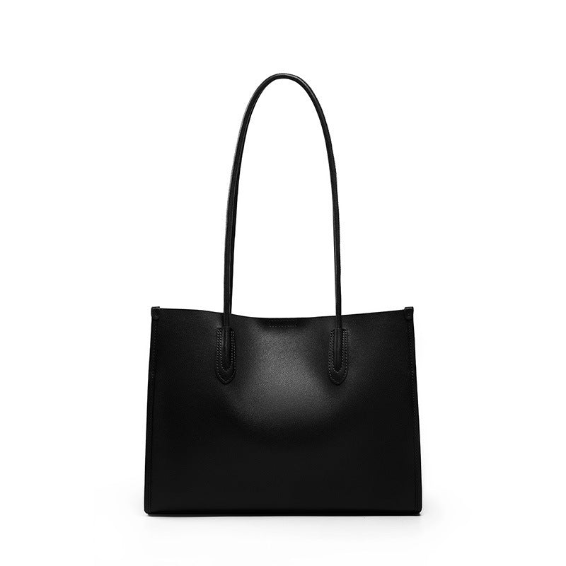 Women's Genuine Leather Niche Soft Versatile High-grade Large Bags