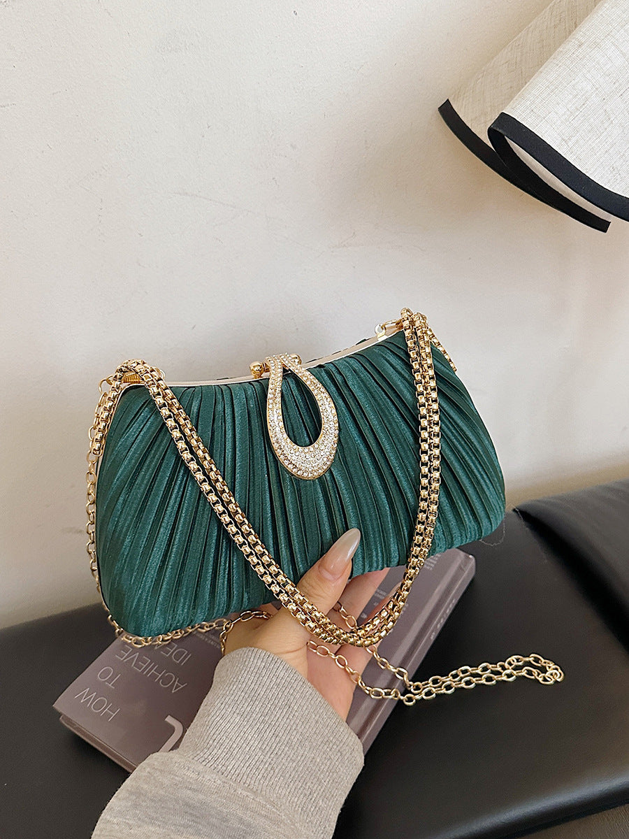 Exquisite Chain Fashionable High-grade Western Style Women's Messenger Bag