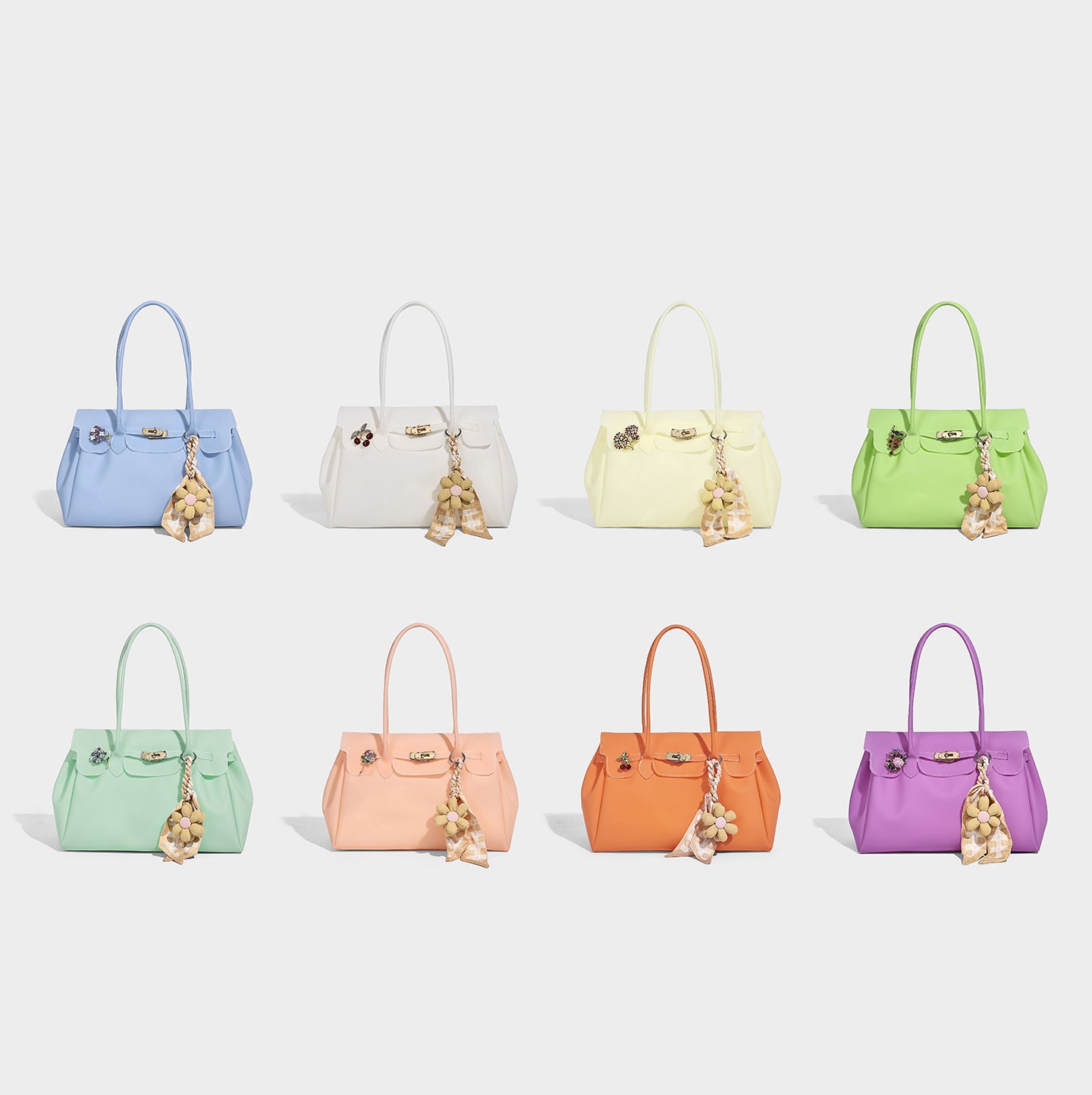 Women's Gel Summer Commuter Fashion Platinum Large Capacity Bags