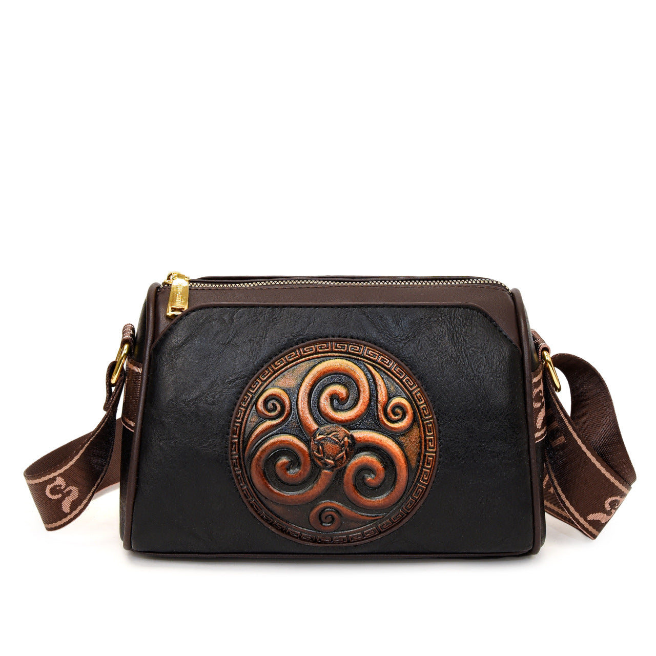 Women's Artistic Texture Retro Commute Leisure Large Bags