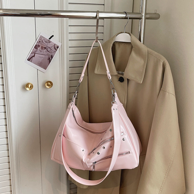 Women's Four-way Simple Fashion Large Capacity High-grade Women's Shoulder Bag