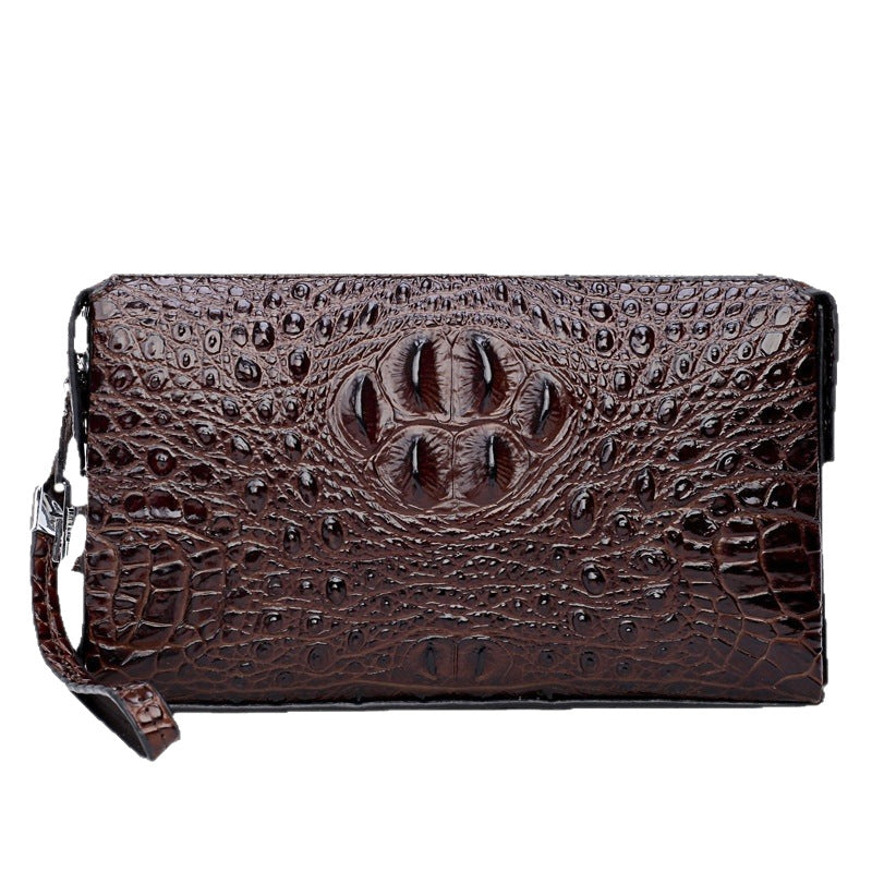 Innovative Men's Crocodile Pattern Business Lightweight Men's Clutch