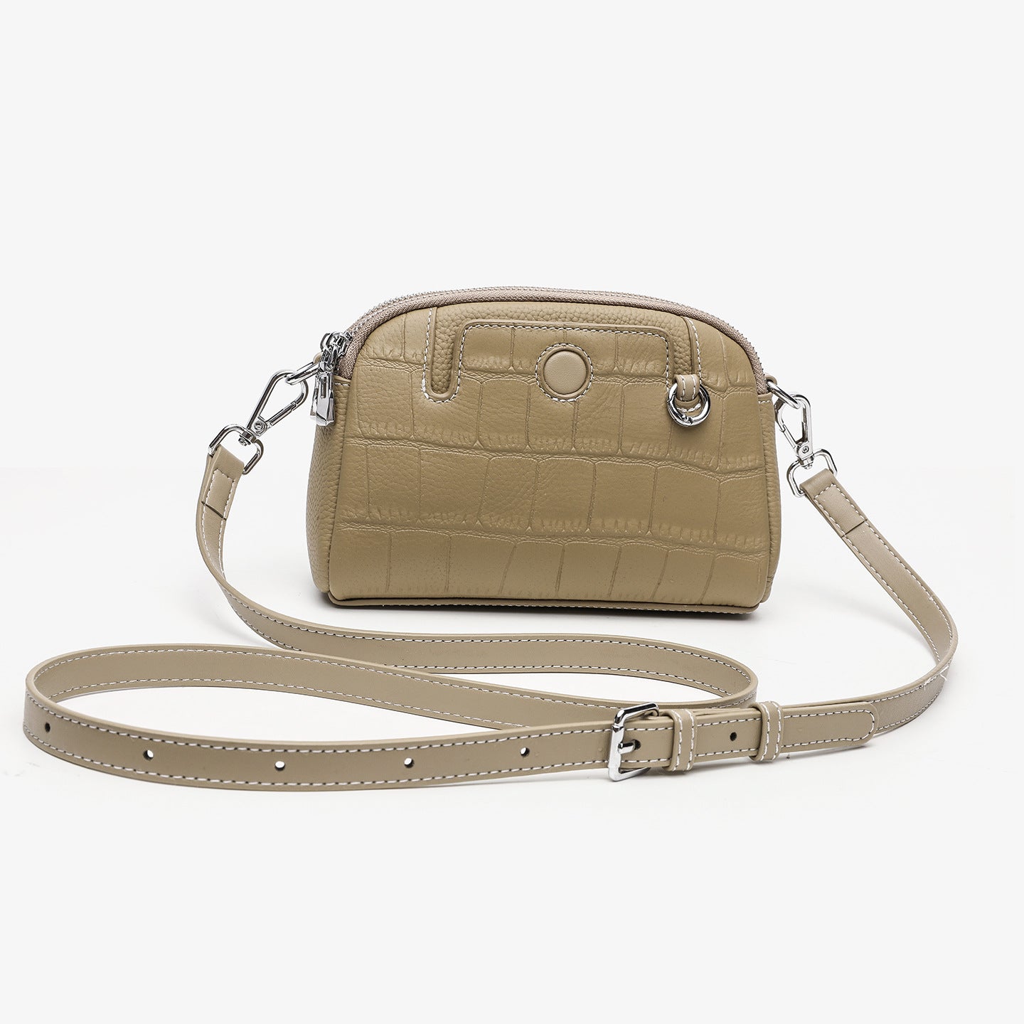 First Layer Leather Everyday Fashion Commuter Women's Messenger Bag