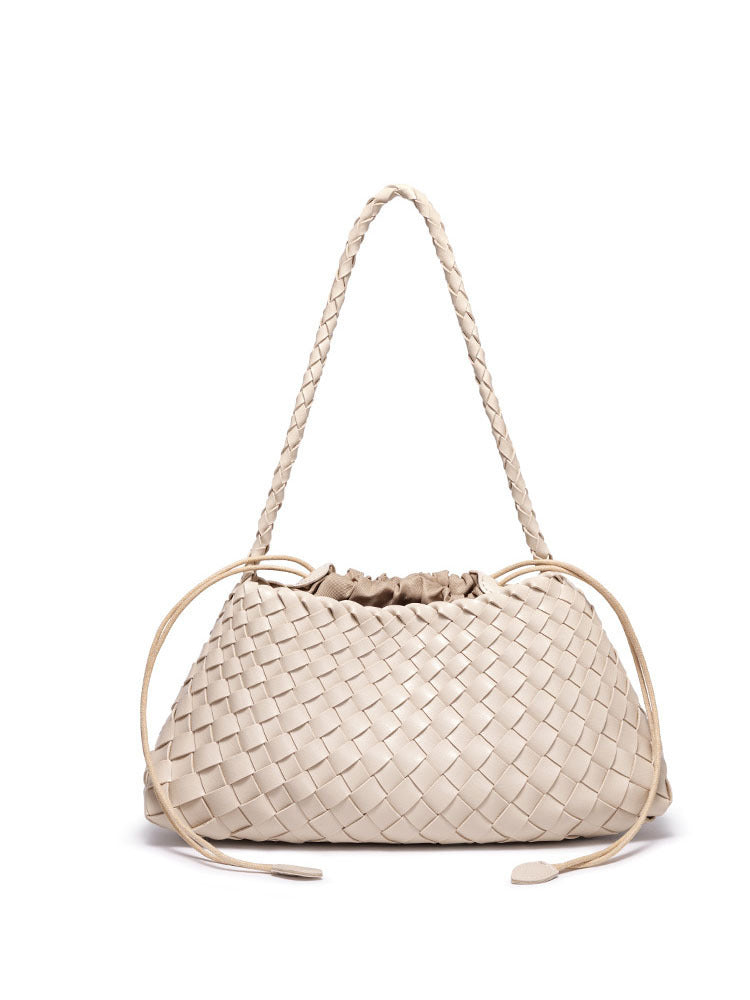 Women's Underarm Woven Vegetable Basket Personality Trendy Women's Handbag