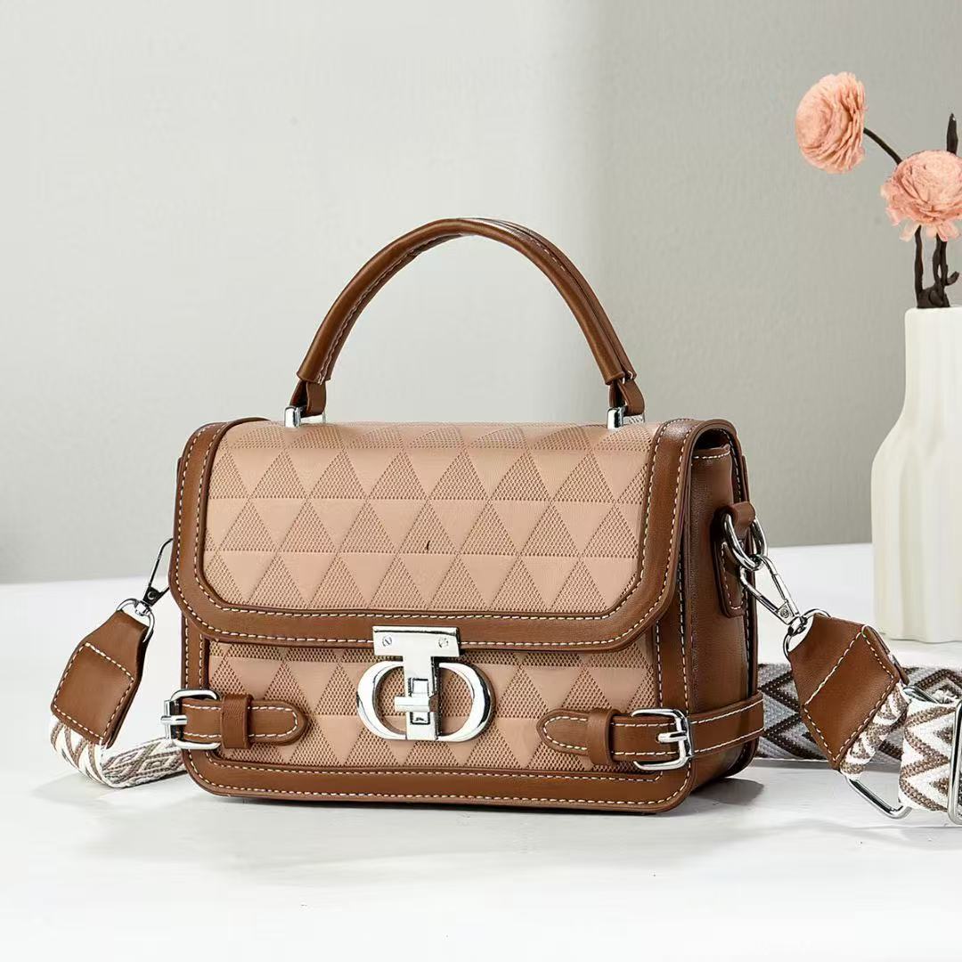 Stitching Popular Classic Style Fashion Good-looking Trendy Bags