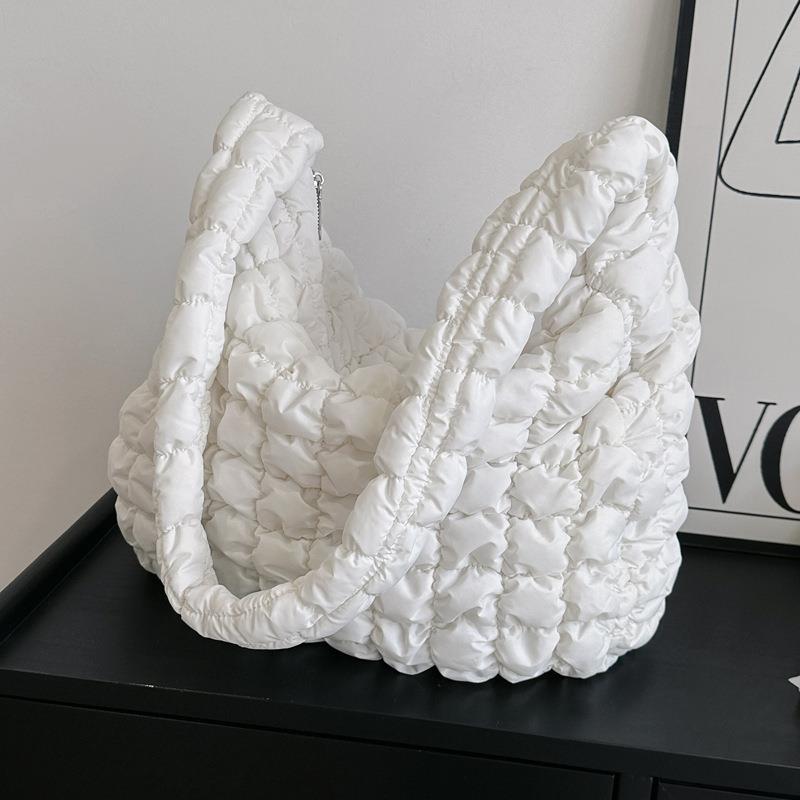 Women's Portable Dumpling Large Capacity Down Cotton Women's Shoulder Bag