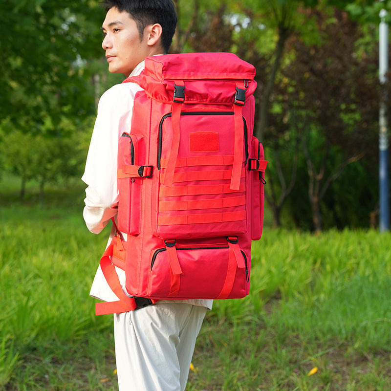Capacity Waterproof Camouflage Hiking Leisure On Backpacks