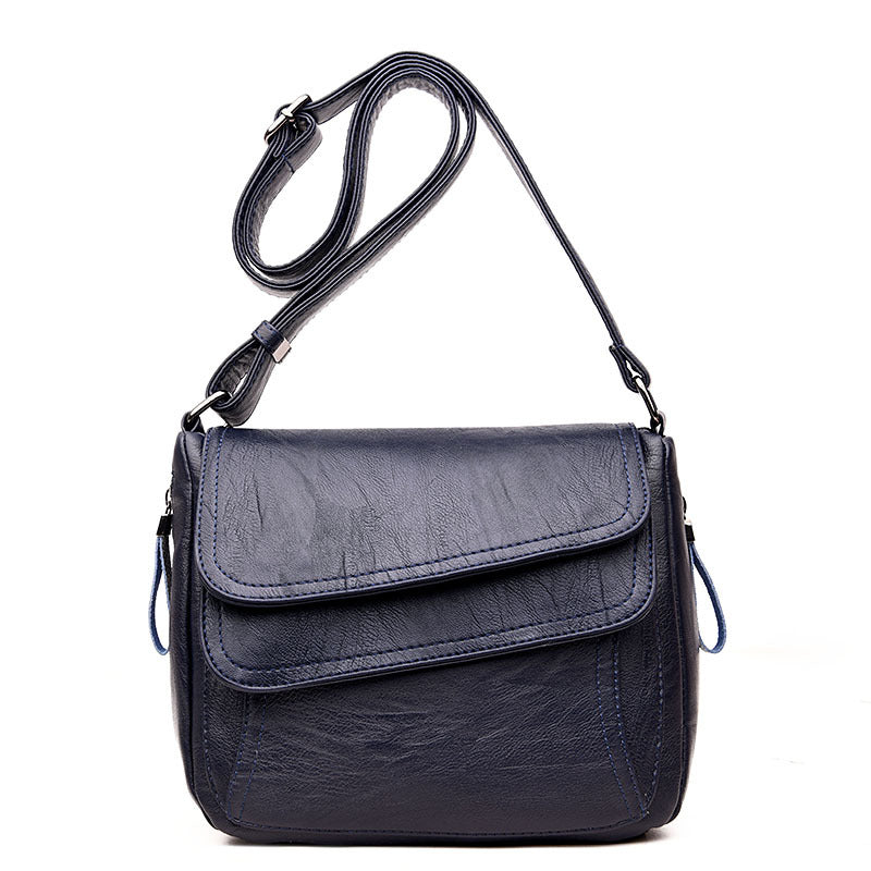 Beautiful Women's Korean Style Soft Leather Small Square Bags