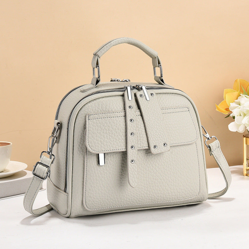 Women's Korean Fashionable Simple Versatile Large Capacity Small Square Bags