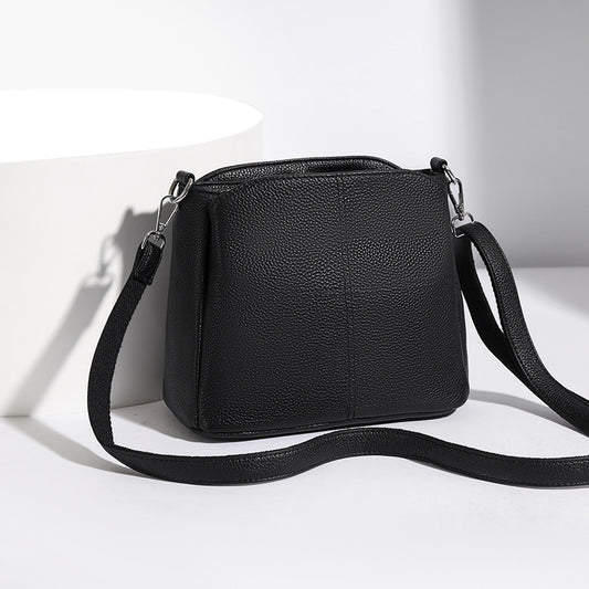 Women's Leather Simple Fashion Lightweight Top Layer Women's Messenger Bag