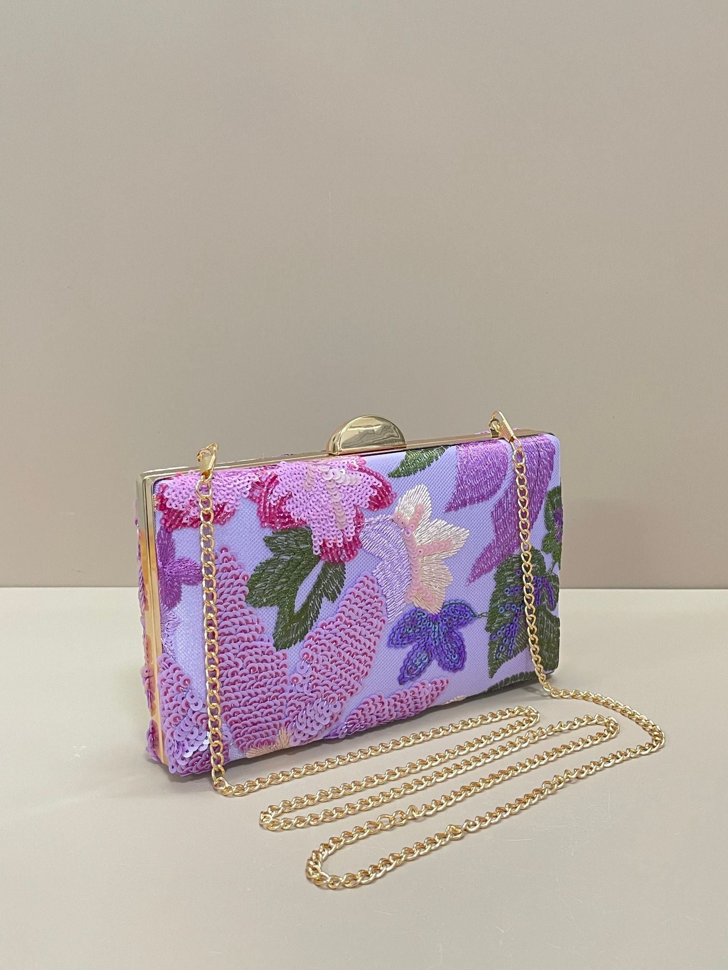 Gorgeous Glitter Decorative Sequins Luxury Shiny Charming Sequined Dinner Bag