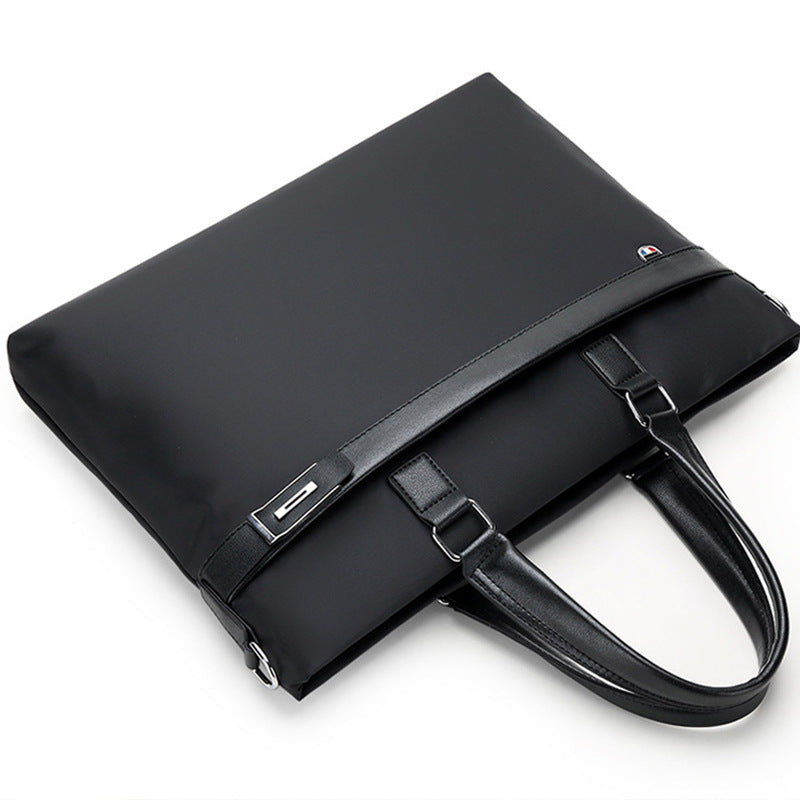 Men's Portable Business Waterproof Nylon Cloth High Men's Tote