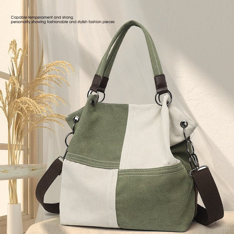 Women's Canvas Large Capacity Simple Fashion Women's Messenger Bag