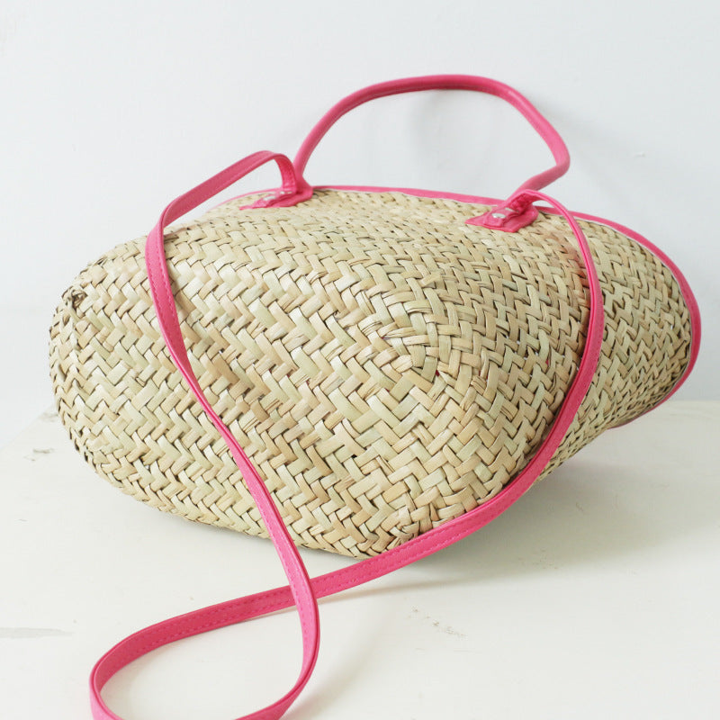 Women's Water Grass Large Capacity Straw Fashion Turf Woven Women's Handbag