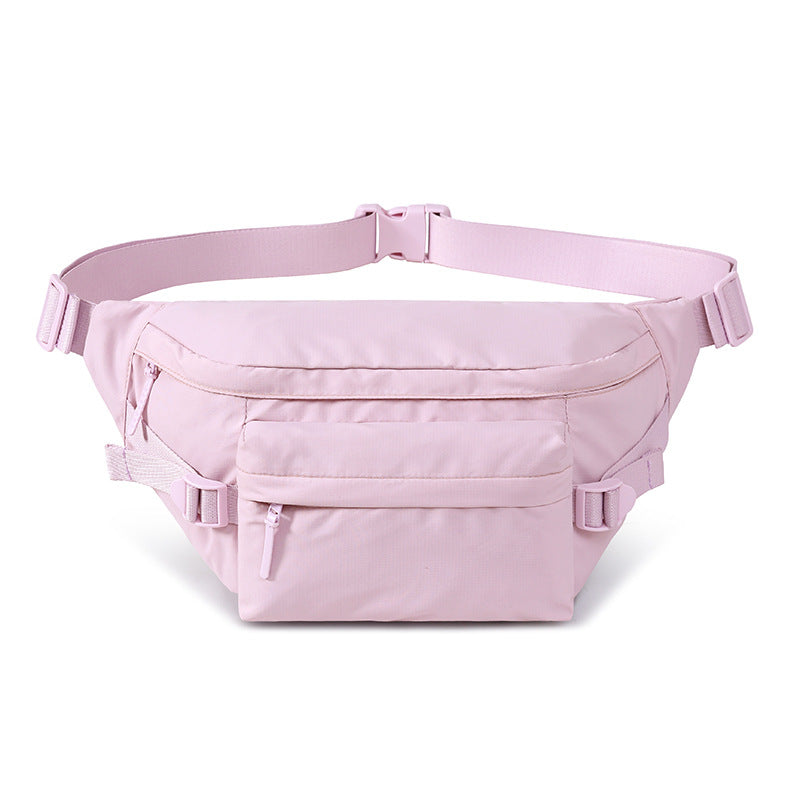 Charming Graceful Simple Denim College Cycling Women's Chest Bag, Fanny Pack