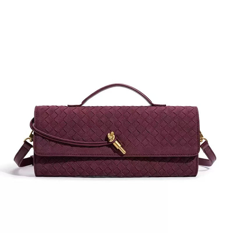 Women's French Stick Clutch Elegant High Sense Dinner Small Square Bag