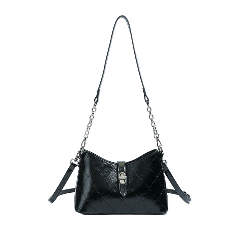 Women's Light Luxury Texture Underarm Collar Chain Fashion Bags