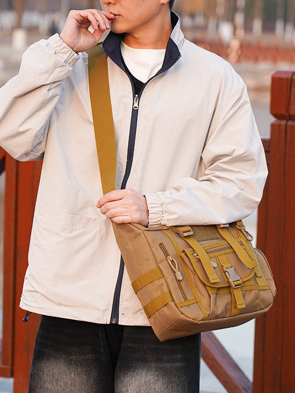 Graceful Glamorous Combat Camping Storage Slanting Sports Satchel, Hanging Bag