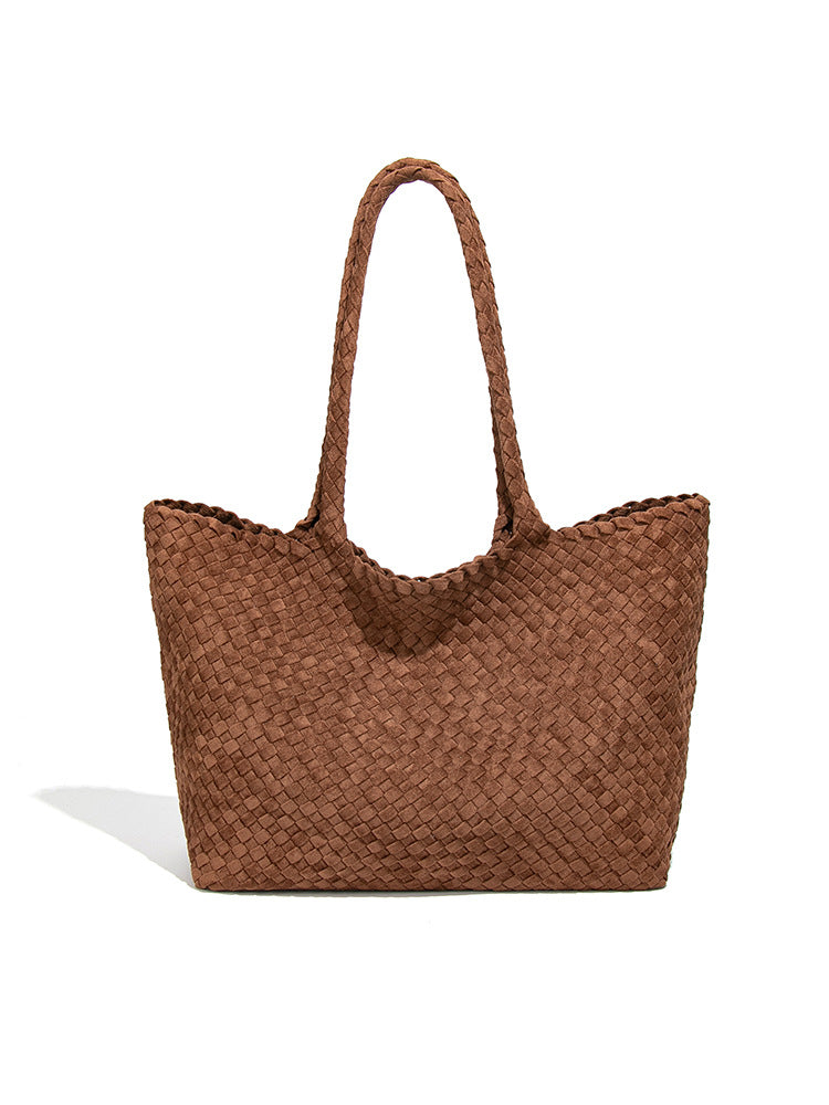Women's Style Lazy High-grade Fashion Woven Large Capacity Women's Handbag