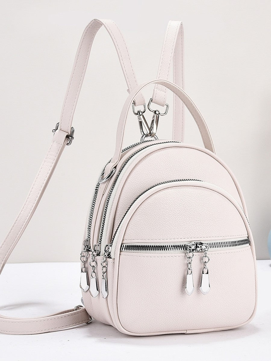 Women's Simple Elegant Korean Style Fashionable Personality Backpacks