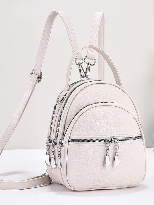 Women's Simple Elegant Korean Style Fashionable Personality Backpacks
