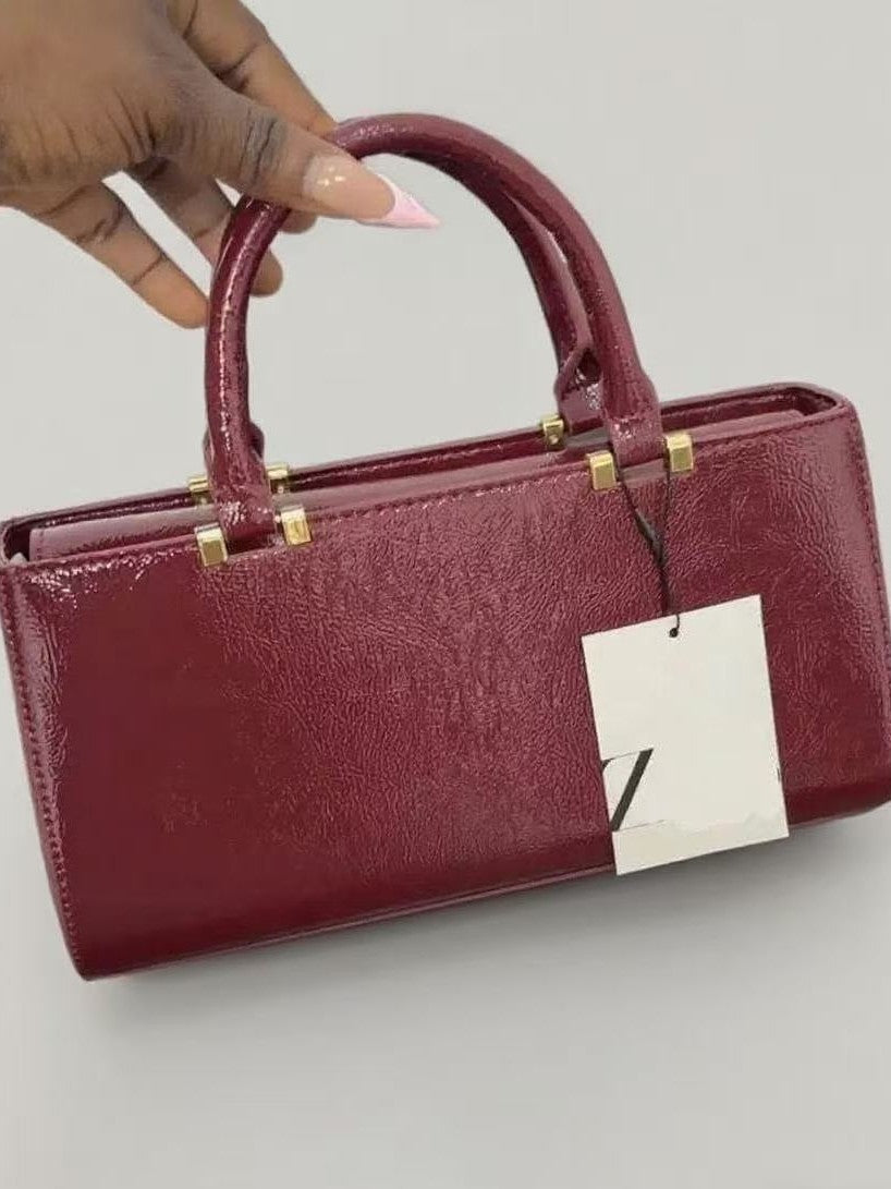 Women's Spanish Magneta Texture Advanced Mini Bags