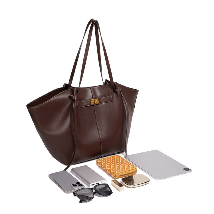 Women's Butterfly Type Large Capacity Lightweight High Sense Korean Style Tote Bag