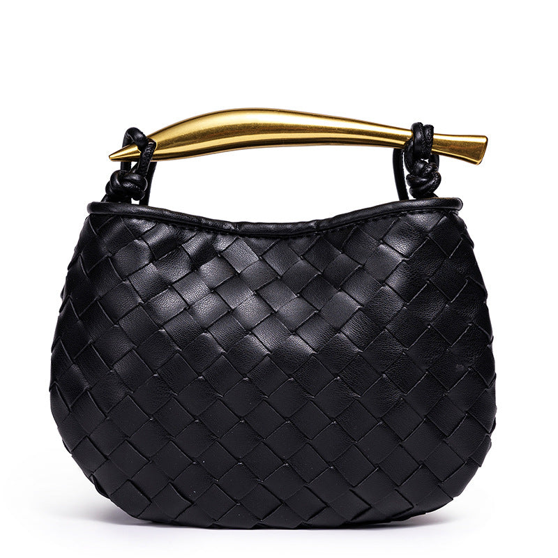 Women's Cute Mini Sardine Woven Trumpeter Women's Shoulder Bag