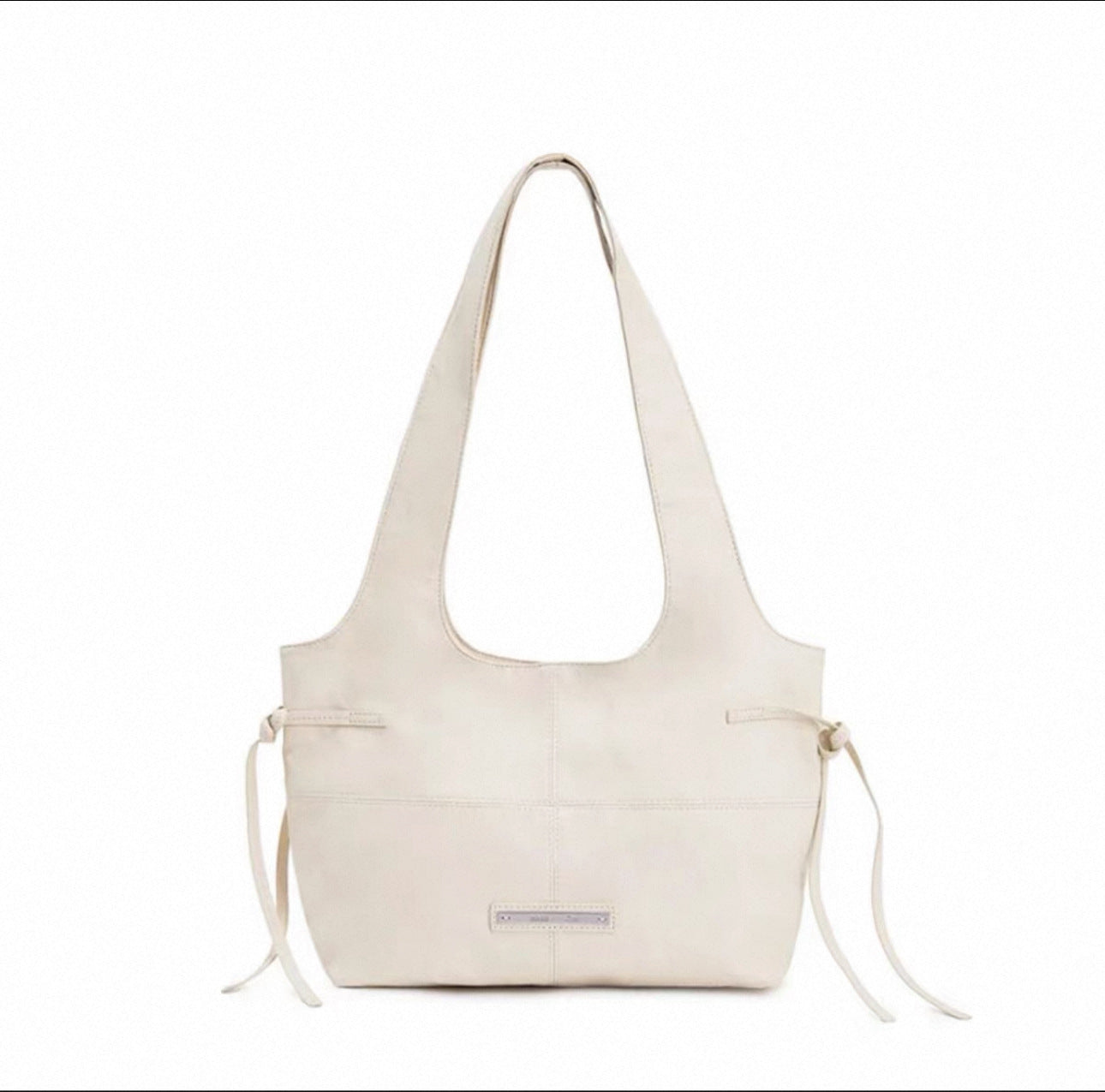 Women's Niche From Bow Portable Oil Wax Leather Vegetable Bags