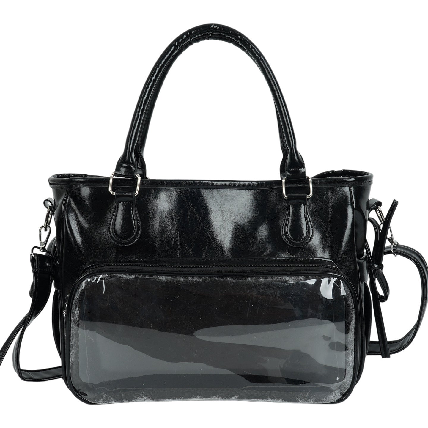 Cartoon Doll Large Capacity Transparent Texture Tote Bags
