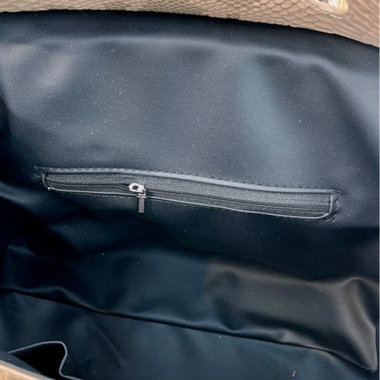 Women's Fashion Platinum Large Capacity Simple Commute Women's Messenger Bag
