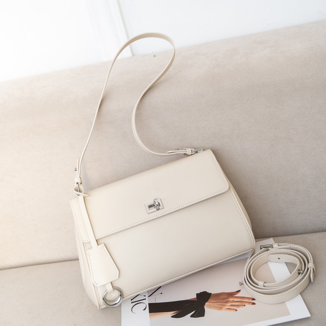 Women's Classic Leather Underarm Large Capacity Totes Women's Shoulder Bag