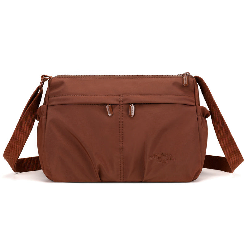 New Women's Nylon Cloth Waterproof Lightweight Women's Messenger Bag