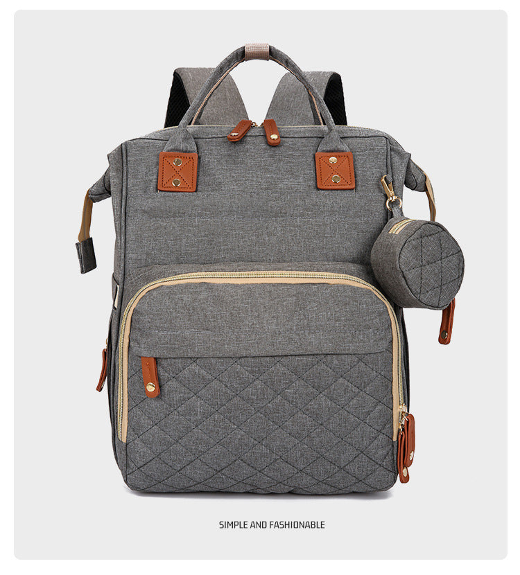 Large Capacity Portable Diaper Can Be Mummy Bag