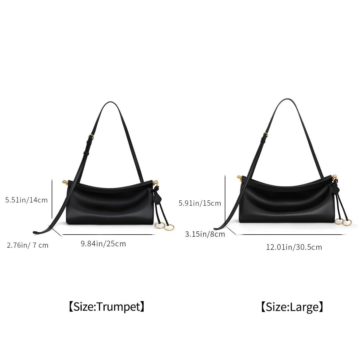 Women's Retro Curved Moon Baguette High-grade Versatile Clip Underarm Women's Shoulder Bag
