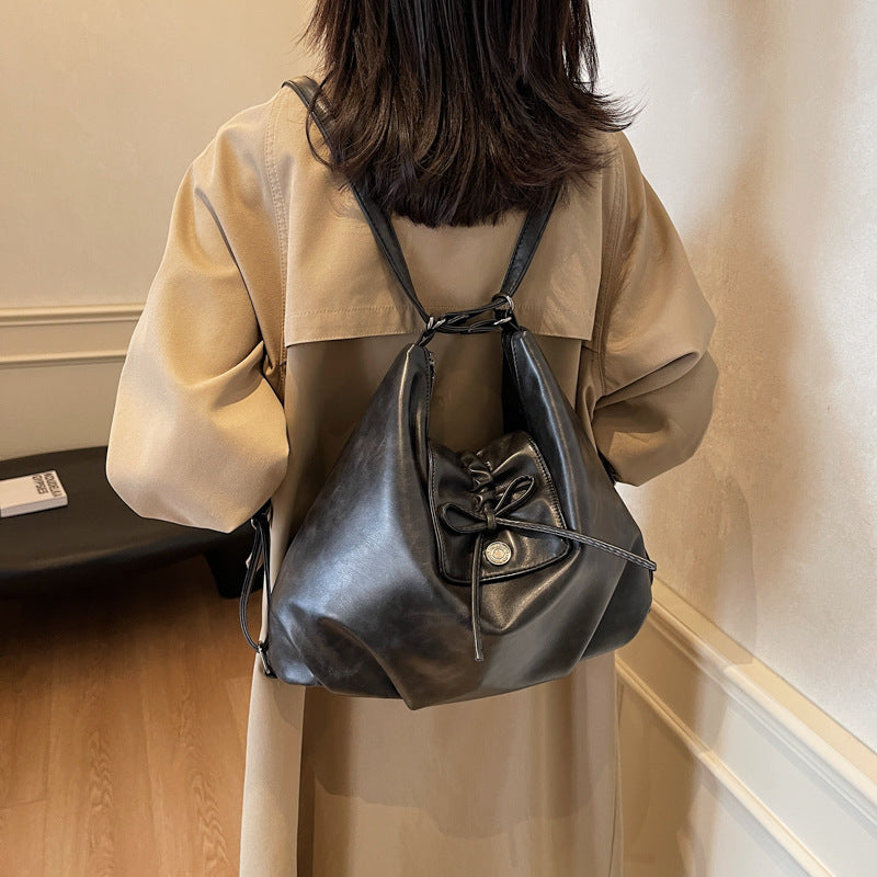 Fashion Female Trend Wild Texture Soft Surface Women's Messenger Bag