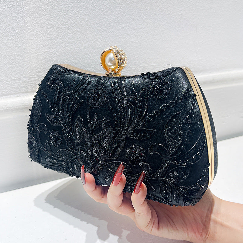Embroidery Chain Hand Chinese Style Cheongsam Formal Dress Handbags