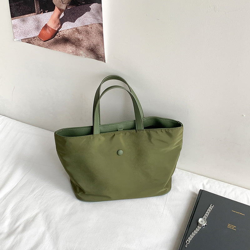 Women's Minimalist Lightweight Nylon Fashion Large Capacity Underarm Bags