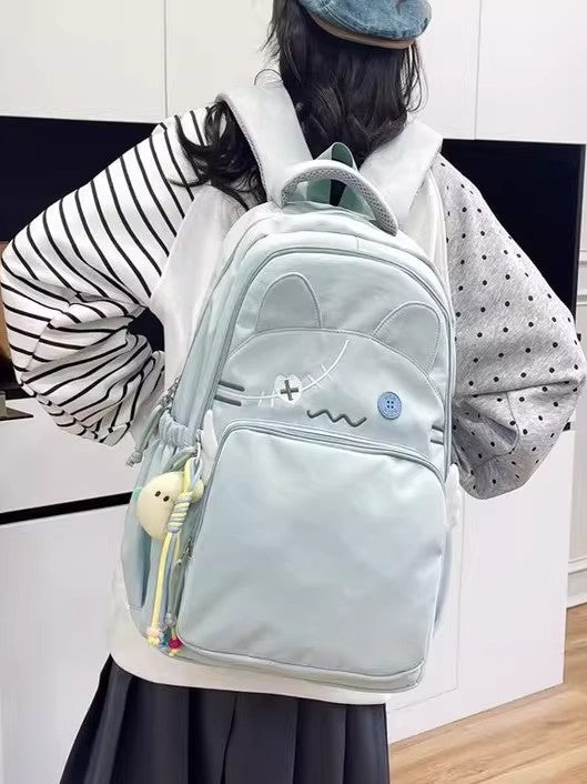 Large Capacity Cat Cute Funny Female Campus Minimalist Bags