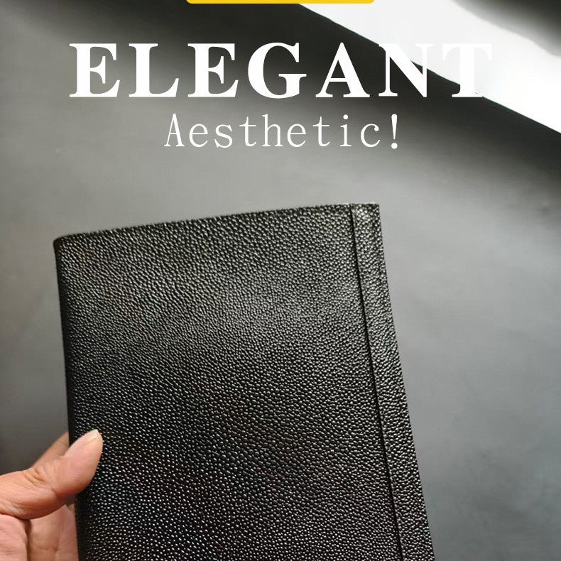 Men's Pearl Fish Embossing Classic Fashionable Business Men's Wallets