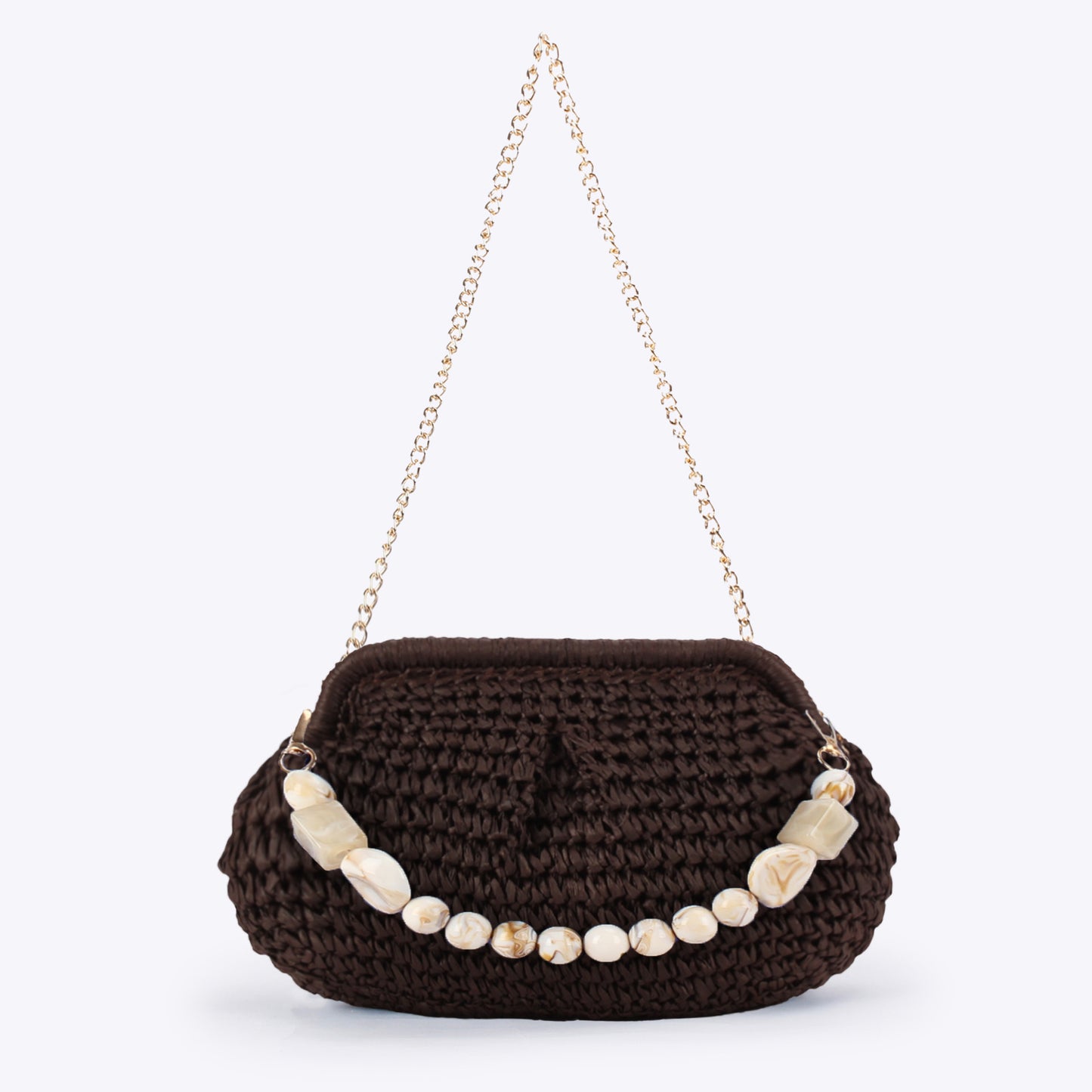 Women's Color Woven Daily Leisure Commute Seaside Vacation Bags