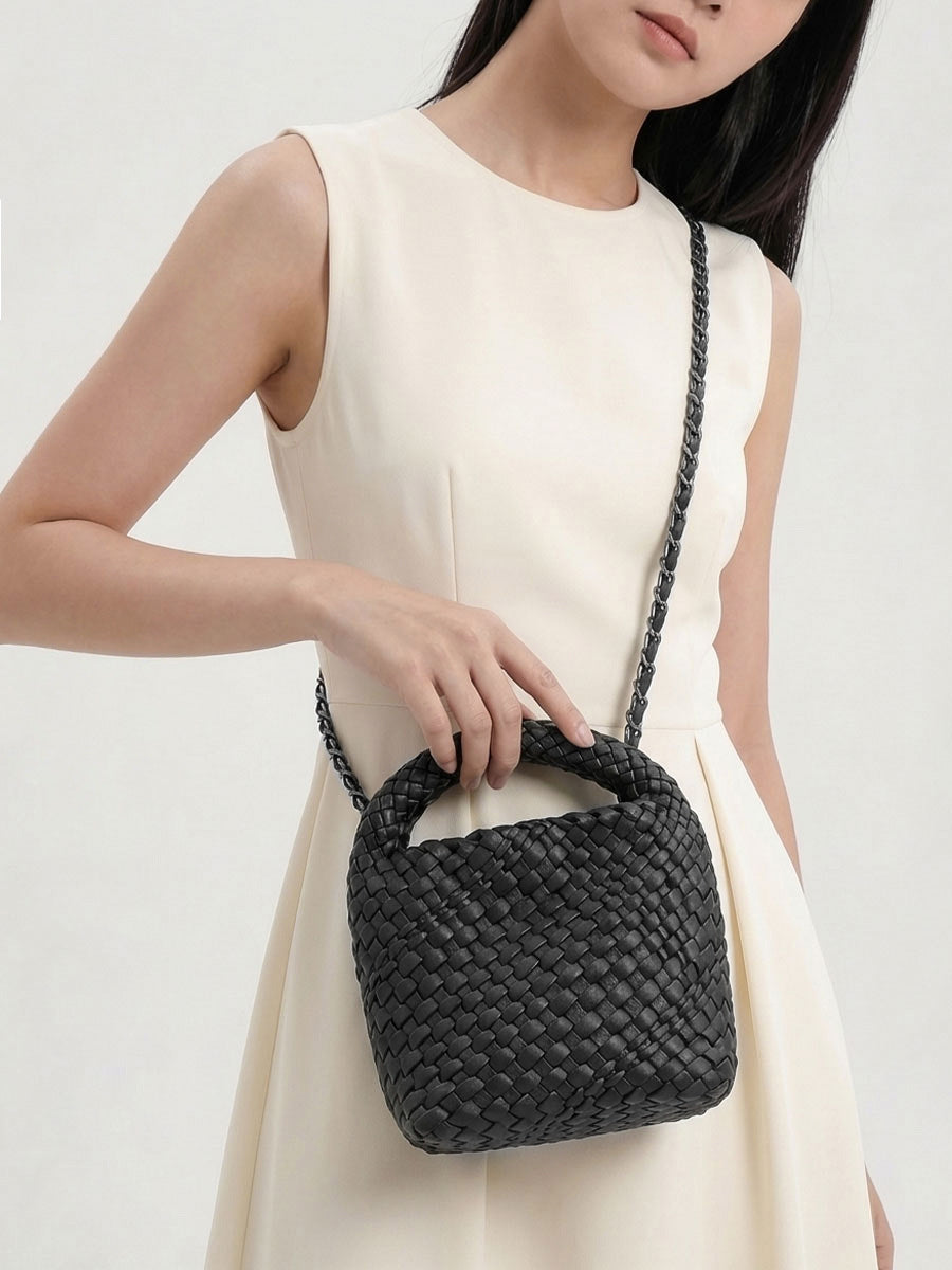 Women's Woven Handmade Portable Minority Fashion Mother Women's Shoulder Bag